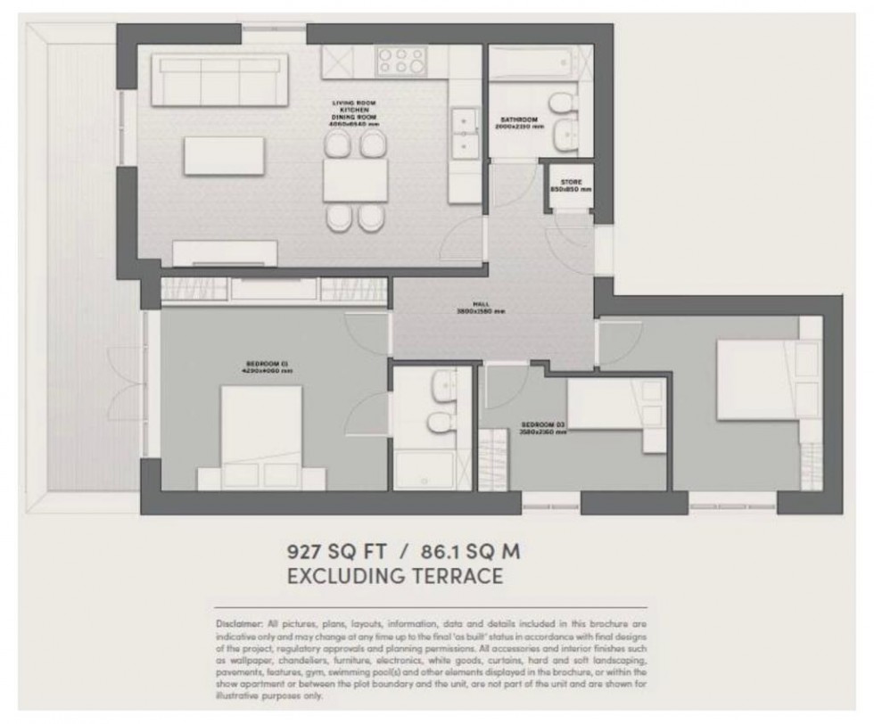 Floorplan for Somerset Road, London