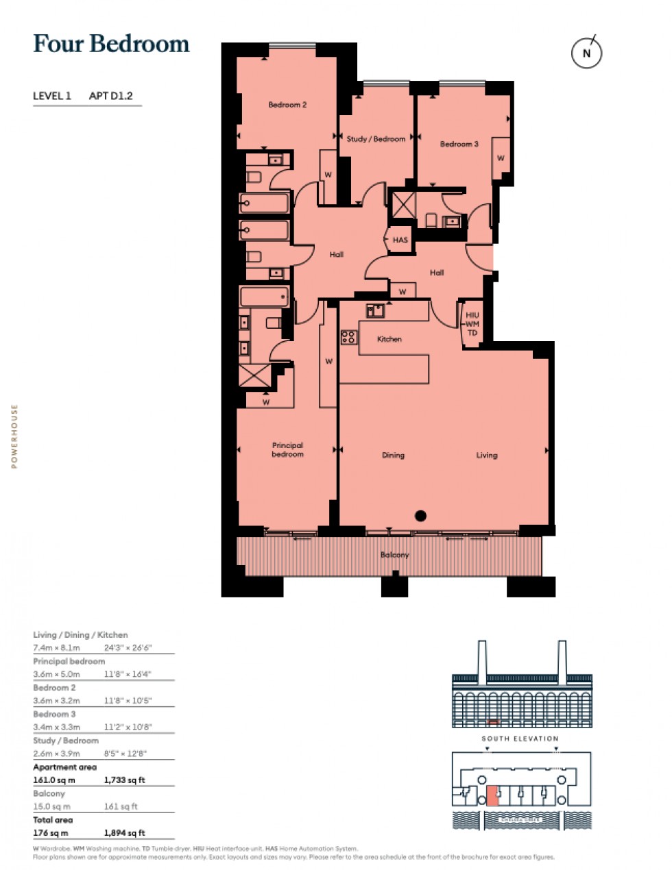 Floorplan for Powerhouse Chelsea Waterfront, Chelsea